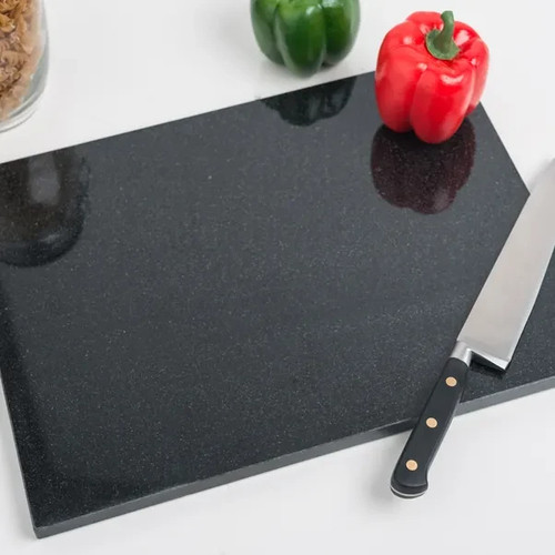 Black granite work top - granite, surface