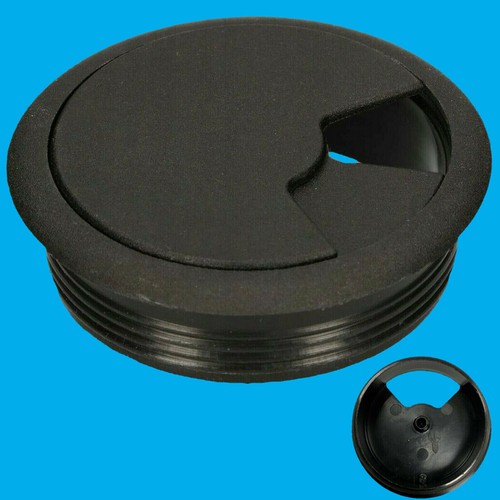 60mm black desk worktop - black,