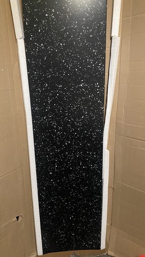 Black galaxy solid surface