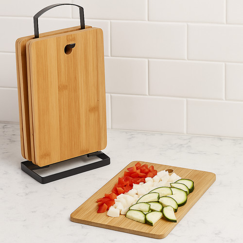 Set wooden chopping - of, 6