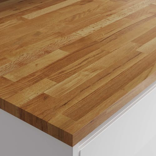 Rustic oak solid wood kitchen - solid,